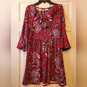 Sequin Hearts Girls Dress